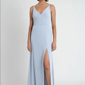 Jenny Yoo - Nina Bridesmaid Dress, size 6, whisper blue